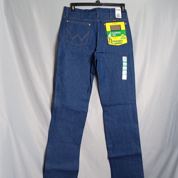 Wrangler Cowboy Cut Seat and Thigh Fit Jeans Mens 32x40 Slim 936 Western Rodeo - Picture 2 of 9